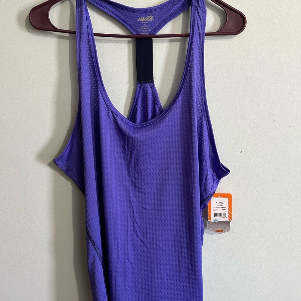Avia Purple Racerback Women’s Athletic Tank